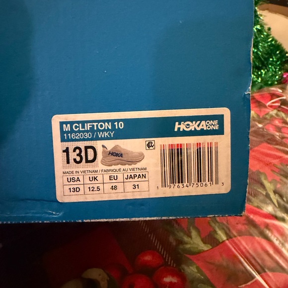 HOKA clifton 10 sz 13 mens new in box $170 retail price!! - Picture 6 of 6